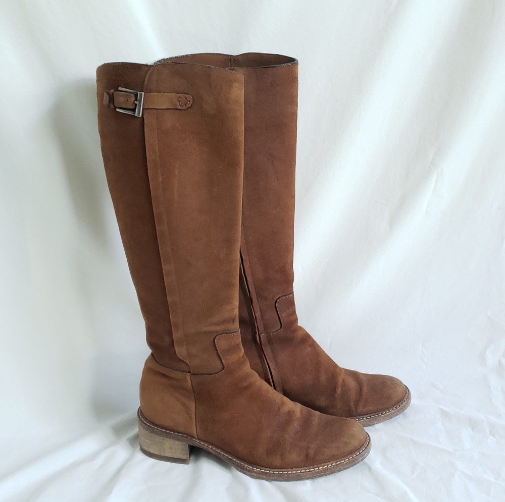 Roberto del Carlo knee high suede boots
